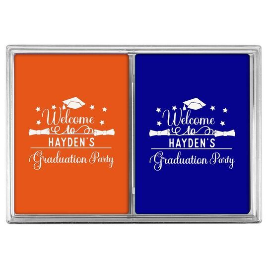 Graduation Party Double Deck Playing Cards